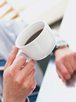 ヨーロピアンブレンド：キリリとした苦みはまさに男のコーヒー！ビジネスタイムに、シャキッとしたいときにおすすめ。