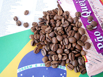 ブラジルサントス：コーヒー大国ブラジル代表！やわらかな舌ざわりで大人気。